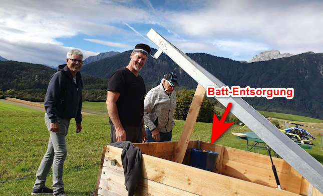 Batterie-Entsorgung